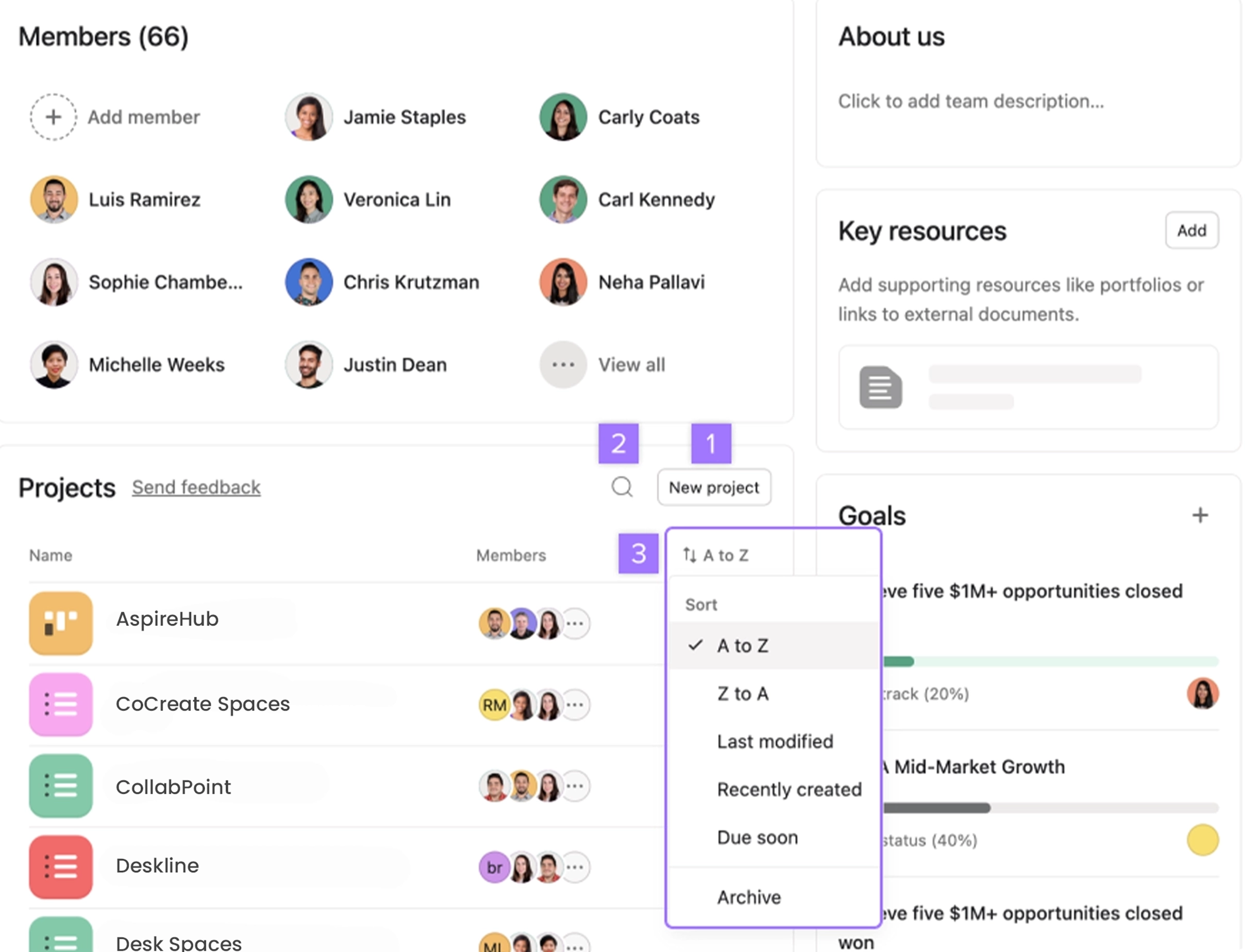 Member & Team Management